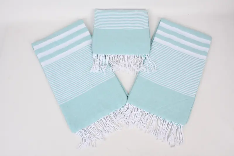 Custom Gifts, 70x40 Cotton Striped Towel, Luxury towel, Travel towel, Bachelorette Party Items, Gift For Her, Cute Beach Towel, Turkish Towel Set - 6