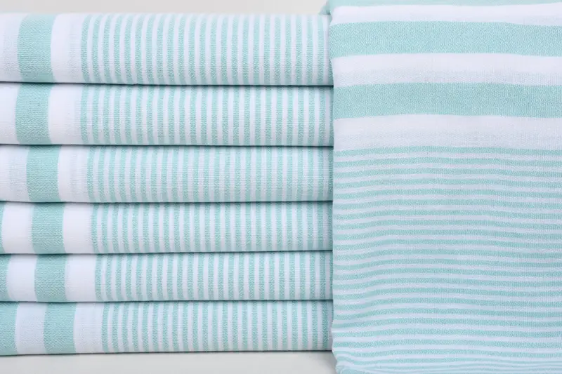 Custom Gifts, 70x40 Cotton Striped Towel, Luxury towel, Travel towel, Bachelorette Party Items, Gift For Her, Cute Beach Towel, Turkish Towel Set - 1