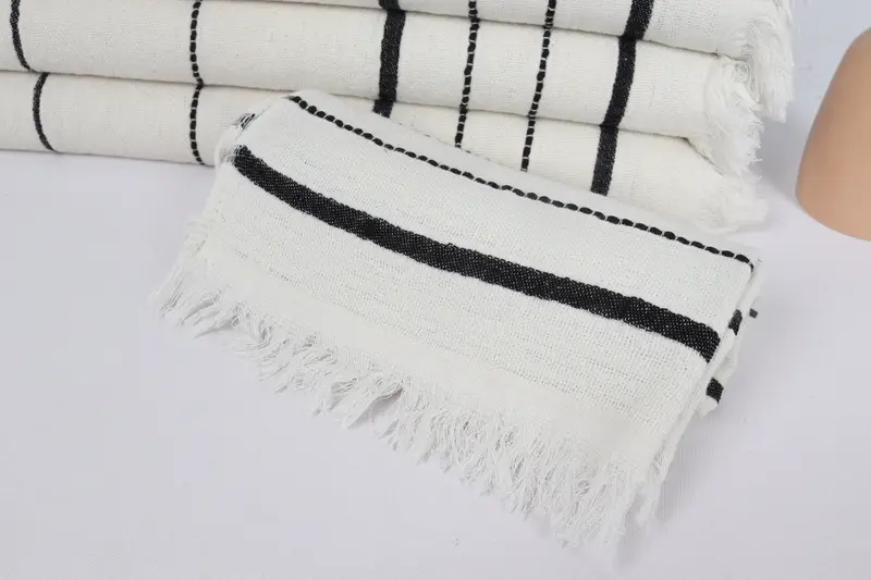 Bachelorette Party Decorations, Turkish Hand Towel, Monogrammed Hand Towel, Guest Towel, 36x18 Cotton Striped Towel, Personalized Gift, Small Towel - 4
