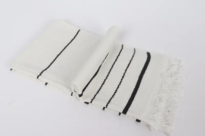 Bachelorette Party Decorations, Turkish Hand Towel, Monogrammed Hand Towel, Guest Towel, 36x18 Cotton Striped Towel, Personalized Gift, Small Towel - 6