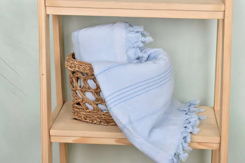 Gift Towel, Wedding Anniversary Gift, Valentines Day Gift For Her, Custom Towel, 68x36 Cotton Striped Terry Towel, Cotton towel, Turkish beach towel - 4