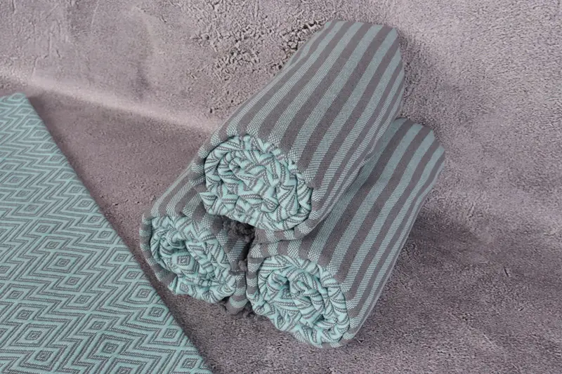 Bachelorette Party Gift, Scarf Towel, 70x40 Cotton Diamond Towel, Beach towel, Anniversary Gift For Her, Monogram Towels, Peshtemal Towel, Gym Towel - 8