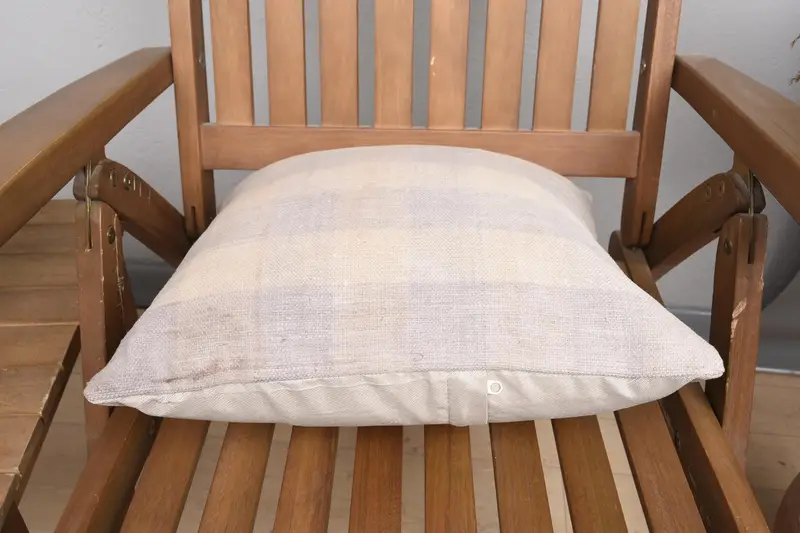 Antique Pillows, Cushion Cover, Throw Kilim Pillow, Vintage Kilim Throw Pillow, 16x16 Gray Pillow Cover, Floor Pillow Cover, Bench Pillow - 5