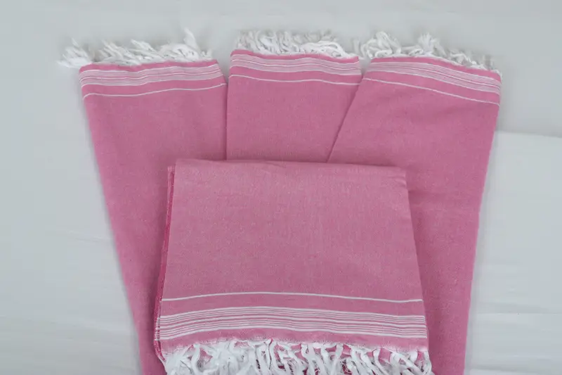 Organic Throw, Throw Blanket Couch, Turkish Bedcover, Turkish Throw Blanket, Woven Blanket, Tablecloth, 92x56 Cotton Striped Towel, Memorial Gift - 5