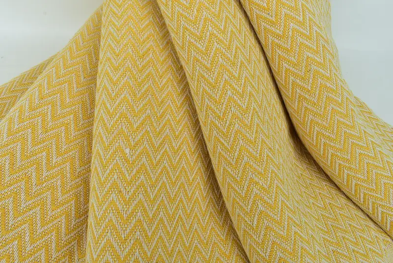 Bachelorette Party Items, Tablecloth, Family Gift Basket, Personalized Blanket, Bedspread, 76x64 Cotton Zig zag Towel, Wedding Day Gift For Bride - 5