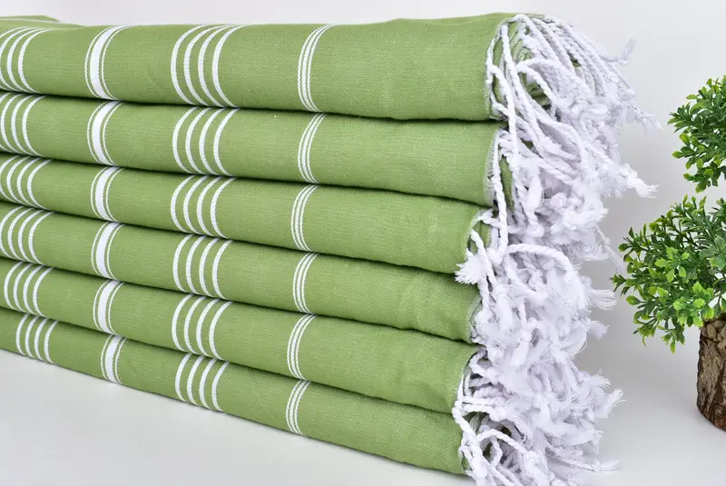 70x40 Cotton Striped Towel, Guest Towel, Girls Weekend Getaways Ideas, Gift For Him, Travel towel, Hammam towel, Friends Beach Towel, Grandma Gift - 3