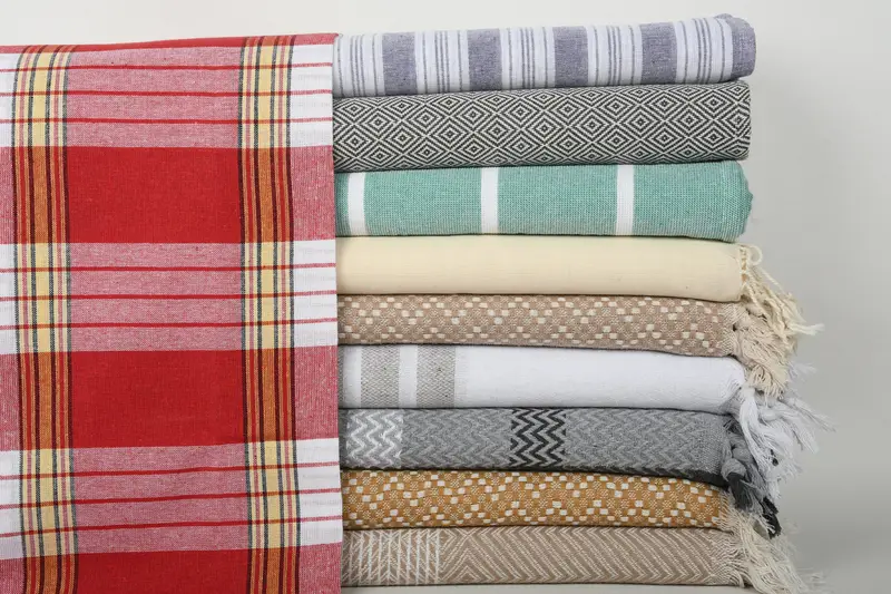 Travel Towel, Bachelorette Party Favors Beach, Organic Turkish towel, Absorbent towel, Turkish bath towel, 70x40 Cotton Set of 10 Towel, Pool Towels - 1