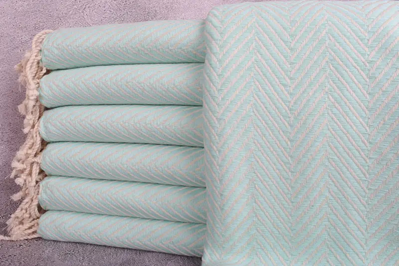70x40 Cotton Striped Towel, Absorbent Turkish towel, House Warming Gift, Best Wedding Gift, Custom Beach Towel, Beach Towel Bulk, Custom Name Towel - 1