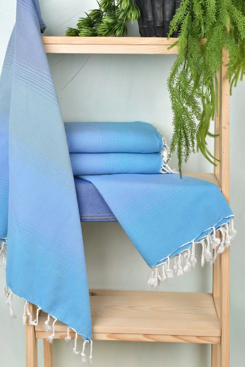 Wedding Gift Ideas, Pool Towels, Turkish hand towel, Wedding Gift, Embroidered Turkish Towel, Monogram Beach Towel, 68x36 Cotton Striped Towel - 6