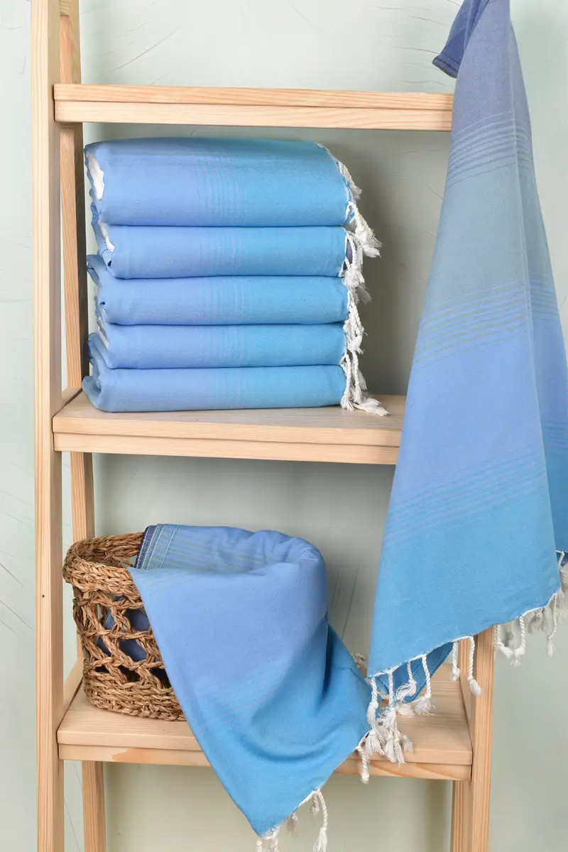 Wedding Gift Ideas, Pool Towels, Turkish hand towel, Wedding Gift, Embroidered Turkish Towel, Monogram Beach Towel, 68x36 Cotton Striped Towel - 3