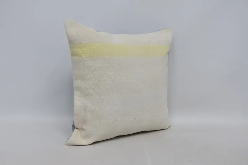 Pillow for Sofa, Gift Pillow, Decorative Cushion, Pillow Cover, Throw Kilim Pillow, Outdoor Bolster Pillow Sham, 22x22 Beige Cushion Case - 3