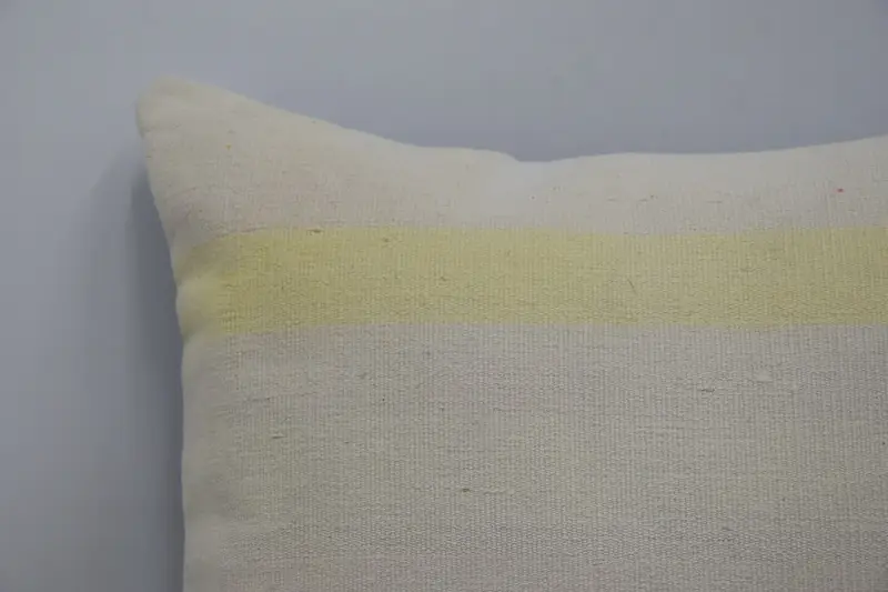 Pillow for Sofa, Gift Pillow, Decorative Cushion, Pillow Cover, Throw Kilim Pillow, Outdoor Bolster Pillow Sham, 22x22 Beige Cushion Case - 2