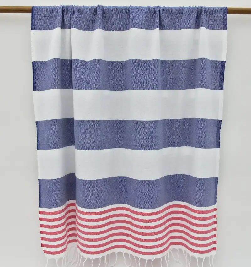 Toalla a rayas de algodón de 70x40, toallas de playa personalizadas, regalos de despedida de soltera, regalos de despedida de soltera, regalo de San Valentín, regalo de toalla de playa, regalo de despedida de soltera - 7