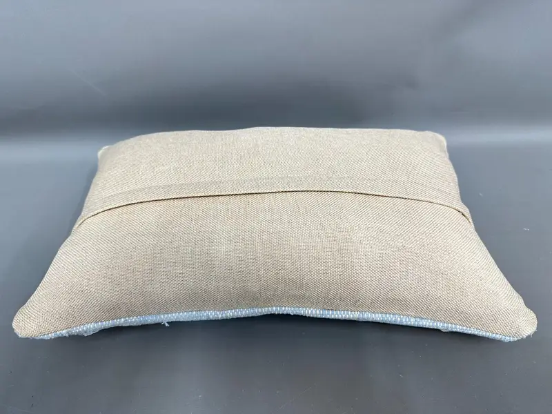 Ikat Cushion, 12x20 Beige Pillow, Turkish Rugs Cushion, Antique Pillows, Cozy Throw Pillow Sham, Gift Pillow, Ethnical Kilim Rug Pillow, Pillow - 7