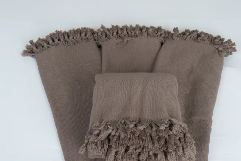 Tablecloth, Halloween Blanket, Bachelorette Gifts, Boho Throw Blankets, 88x70 Cotton Stonewashed Chevron Towel, Bachelorette Party Decorations - 5