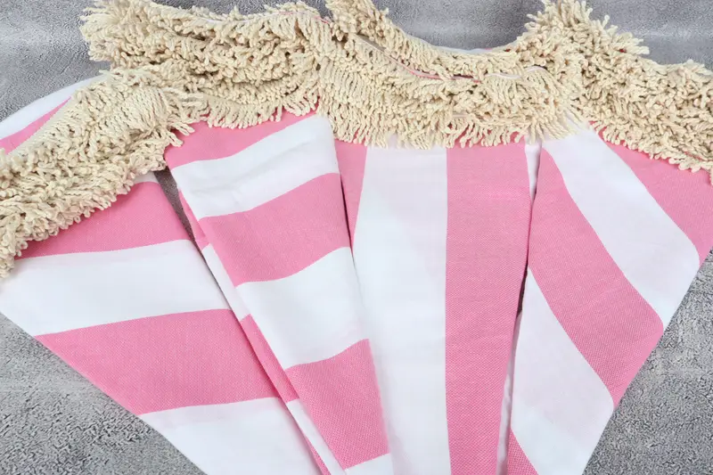 Bachelorette Party Gifts Bridesmaids, Bachelor Party Gifts, Personalized Wedding Gift, Custom Beach Towel, 64x64 Cotton Striped Round Towel - 3