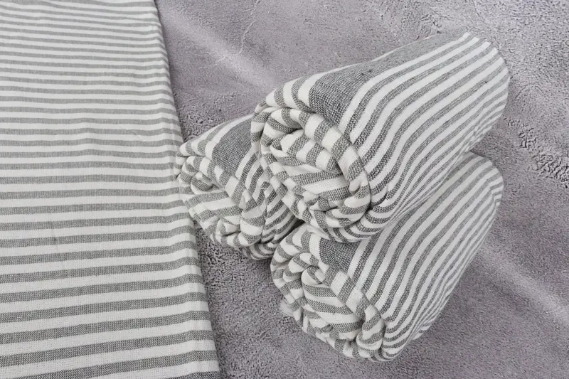 Bachelorette Party Decorations, Travel towel, 68x40 Cotton Striped Terry Towel, Wedding Anniversary Gift, Best Wedding Gift, Unique Gift, Soft towel - 8