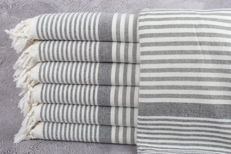 Bachelorette Party Decorations, Travel towel, 68x40 Cotton Striped Terry Towel, Wedding Anniversary Gift, Best Wedding Gift, Unique Gift, Soft towel - 1