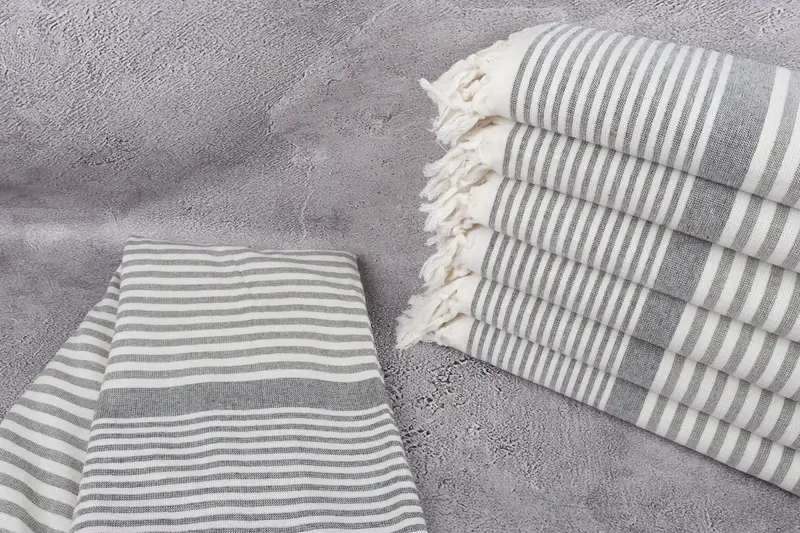 Bachelorette Party Decorations, Travel towel, 68x40 Cotton Striped Terry Towel, Wedding Anniversary Gift, Best Wedding Gift, Unique Gift, Soft towel - 2