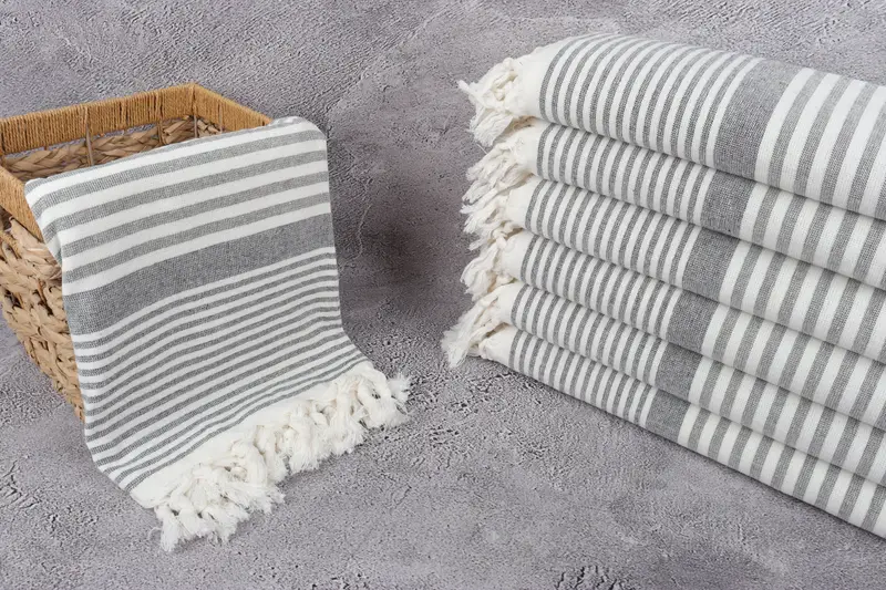 Bachelorette Party Decorations, Travel towel, 68x40 Cotton Striped Terry Towel, Wedding Anniversary Gift, Best Wedding Gift, Unique Gift, Soft towel - 3