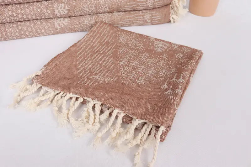 Wedding Gift Kitchen Towel, 36x18 Cotton Mountain Design Towel, Personalized Kitchen Towel, Bathroom Towels, Turkish Hand Towel, Bride Gift - 6