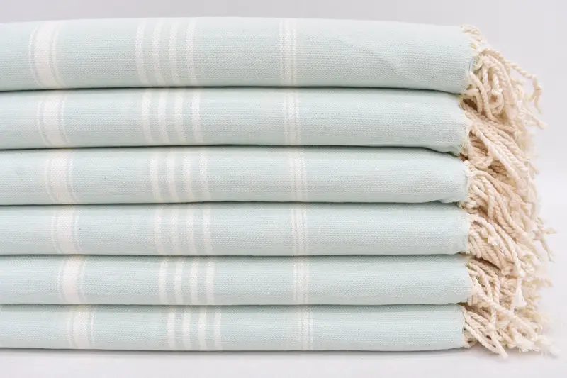 Turkish Towel USA, Embroidery Towel, Home Decor Gifts, 70x40 Cotton Striped Towel, Gift Boxes Towel, Custom Bath Towel, Turkish Towel Beach