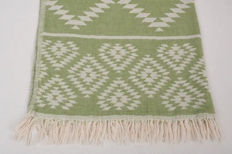 Fitnesshandtuch, Hauswärmegeschenk, Strandthema Junggeselle Party, Monogramm Küchentuch, Monogramm Handtuch, 40x18 Baumwoll -Kilim -Handtuch, Hochzeitsgeschenk - 3