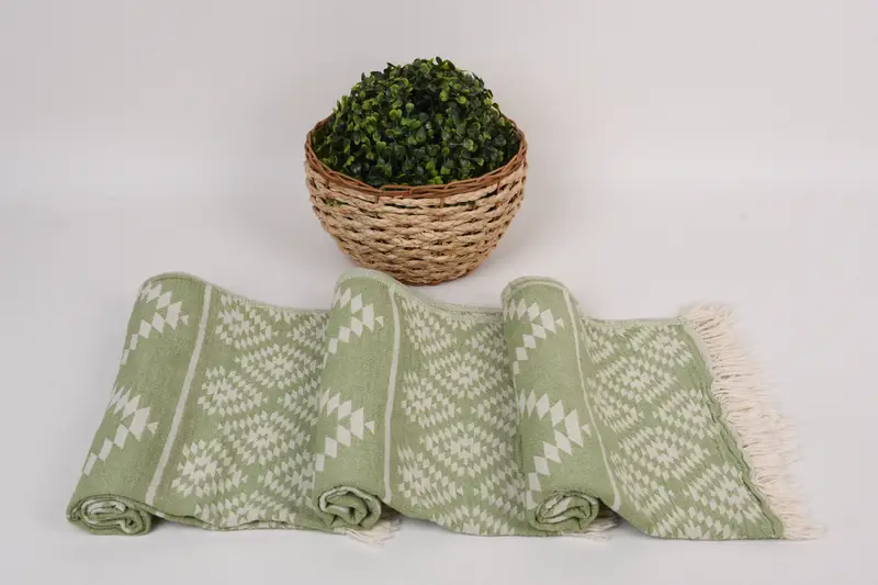 Fitnesshandtuch, Hauswärmegeschenk, Strandthema Junggeselle Party, Monogramm Küchentuch, Monogramm Handtuch, 40x18 Baumwoll -Kilim -Handtuch, Hochzeitsgeschenk - 8
