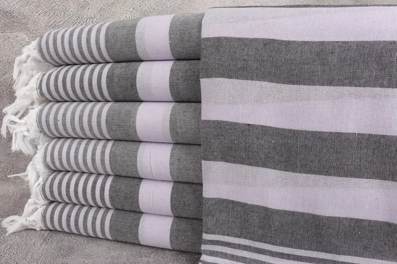 Custom Towel, 68x36 Cotton Striped Towel, Bachelor Party Gifts, Bachelor Party Favors, Lightweight Turkish towel, Beach Towel Gift, Peshtemal Towel - 1