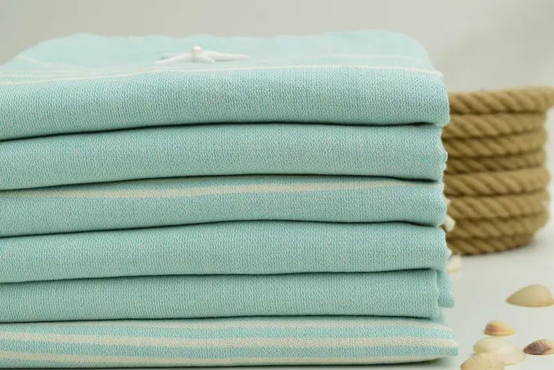 70x40 Cotton Striped Towel, Best Beach Towel, Handmade Turkish hammam towel, Bachelorette Party Gifts, Bridesmaid Gift, Valentines Gift, Summer Gift - 1