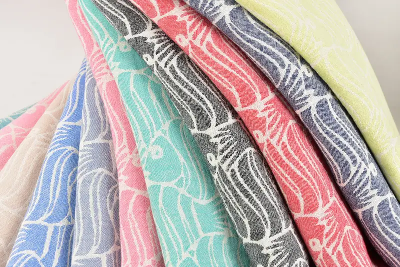 Small Bath Towels, Kitchen Towel, Boyfriend Gift, Bathroom Towels, Valentines Day Gift For Him, 40x24 Cotton Fish Design Towel, Guest Towel - 5