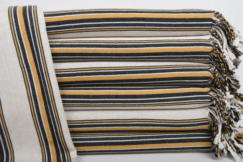 Custom Wedding Gift, Travel towel, First Wedding Anniversary Gift, 70x38 Cotton Striped Towel, Spa Towel, Turkish towel, Wedding Day Gift For Bride