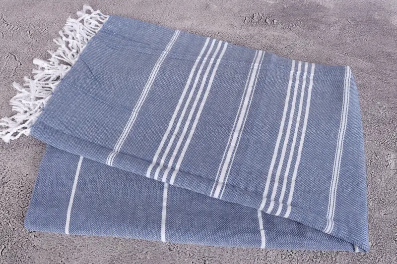 70x40 Cotton Striped Towel, Beach Size Towel, Wedding Gifts Towel, Handmade Gift, Spa Gift Towel, Bachelor Bachelorette Party Favors, Wedding Gift - 6