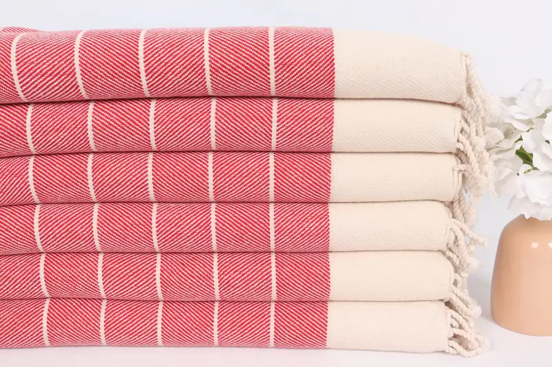 Personalized Dish Towel, Personalized Gifts, Personalized Gift For Him, Turkish Towel Hand Towel, Best Friend Gift, 36x16 Cotton Striped Towel - 3