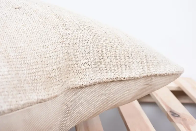 Sofa Bolster Pillow, Vintage Kilim Pillow, 18x18 White Pillow Case, Pillow Case, Throw Kilim Pillow, Turkish Kilim Pillow, Floor Cushion Cover - 7