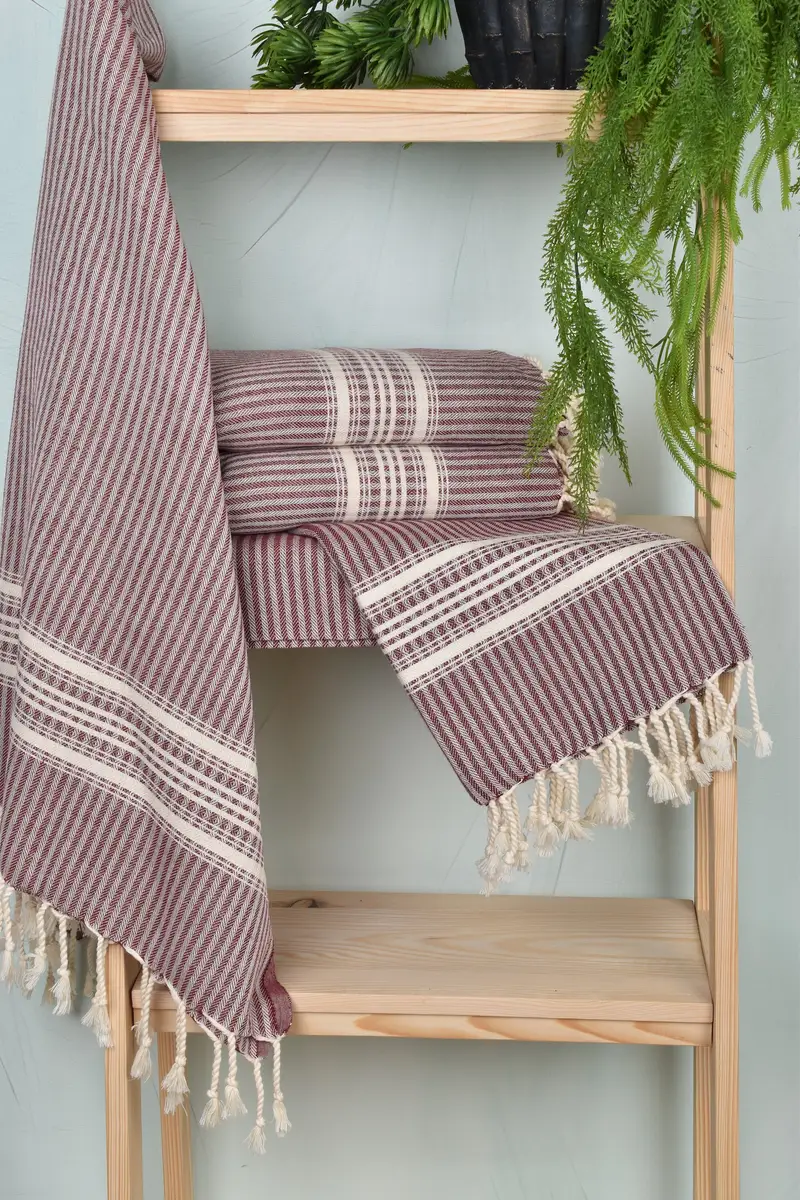 Hammam Towel USA, 68x38 Cotton Striped Towel, Soft towel, Personalized Wedding Gift, Personalized Wedding Gift For Couple, Wedding Gift, Pool Towels - 6