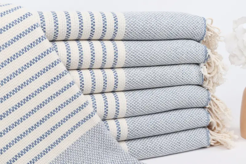 Gift For Her, 76x40 Cotton Striped Towel, Towel With Name, Custom Towel, Bridesmaid Gift Towel, Guest Towel, Bachelor Party Favors, Unique Gift - 1