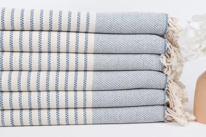 Gift For Her, 76x40 Cotton Striped Towel, Towel With Name, Custom Towel, Bridesmaid Gift Towel, Guest Towel, Bachelor Party Favors, Unique Gift - 3