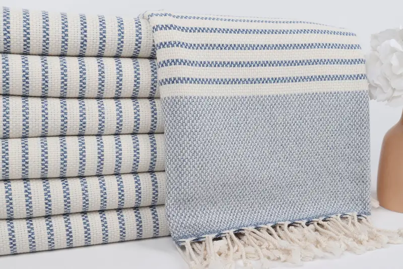 Gift For Her, 76x40 Cotton Striped Towel, Towel With Name, Custom Towel, Bridesmaid Gift Towel, Guest Towel, Bachelor Party Favors, Unique Gift - 2