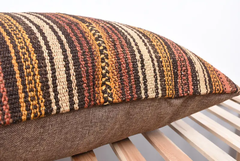 Comfy Throw Pillow Case, Throw Kilim Pillow, 20x28 Red Pillow Case, Pillow Case, Kilim Pillow Cover, Pillow for Sofa - 7