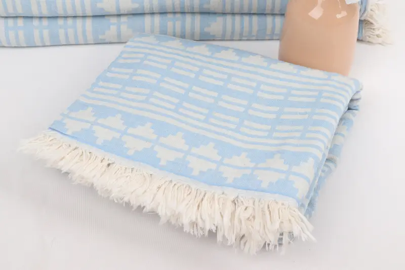 70x40 Cotton Kilim Design Towel, Quick-Dry Beach Towel, Wedding Favors, Friends Beach Towel, Personalized Beach Towel, Bachelorette Party Favor - 6