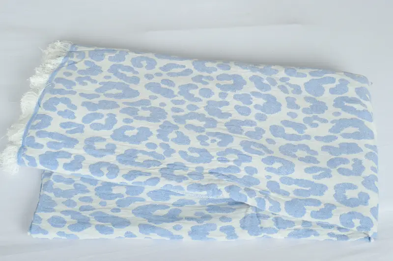 Decorative Blanket, Turkish Towel Beach Blanket, Anniversary Gift For Her, Throw Blanket Couch, Bedspread, 96x80 Cotton Patterned Towel - 5