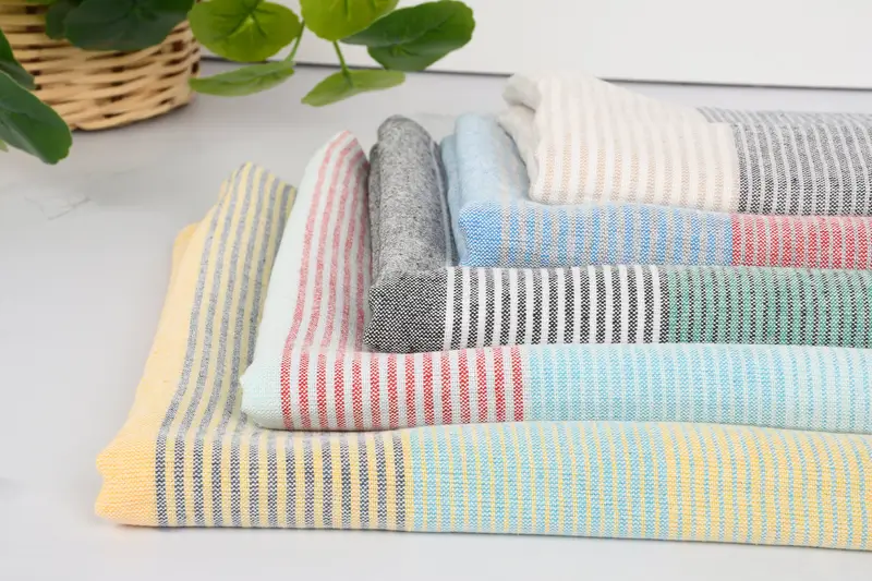 Bachelorette Gifts, Beach Bachelorette Party Decorations, 68x40 Cotton Striped Towel, Personalized Beach Towel, Quick-dry peshtemal, Christmas Gift - 4
