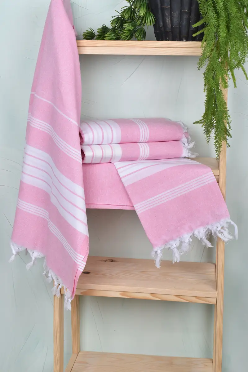 Halloween Gifts, Custom Wedding Gift, Bridesmaid Gifts, 68x36 Cotton Striped Towel, Spooky Bachelorette Party Favors, Monogram Turkish Towel - 6