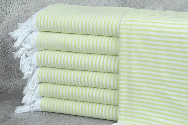 68x36 Cotton Striped Towel, Embroidered Towel, Embroidery Towels, Gifts For Him, Bachelor Bachelorette Party Favors, Turkish Towel Monogram - 1