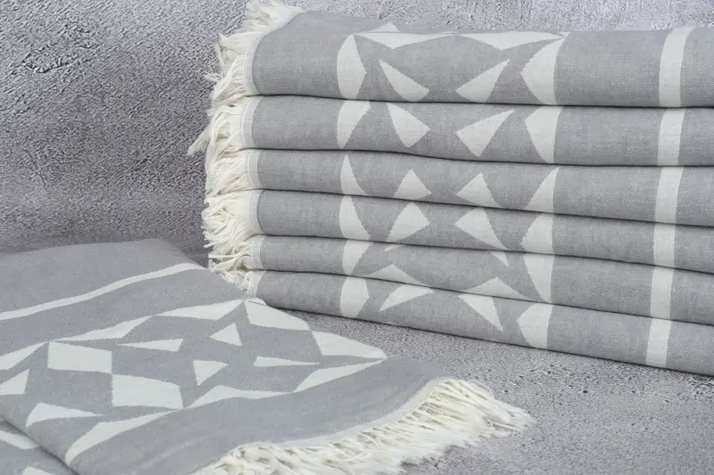 Vegas Bachelorette Party Favors, Wedding Favors, Turkish towel, Sand-free towel, 68x36 Cotton Compass Rose Design Towel, Customized Towels - 3