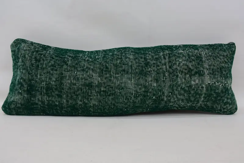 12x36 Green Cushion Case, Kilim Pillow Cover, Throw Kilim Pillow, Home Decor Pillow, Cushion Cover, Pattern Throw Pillow Sham, Armchair Pillow Cover - 4