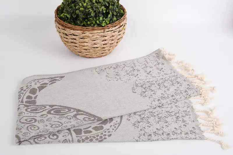 Bachelor Party Gifts, Kitchen Towel, Monogram Kitchen Towel, Custom Name Towel, Wedding Gift, Gift For Him, 36x18 Cotton Carretta Patterned Towel - 4