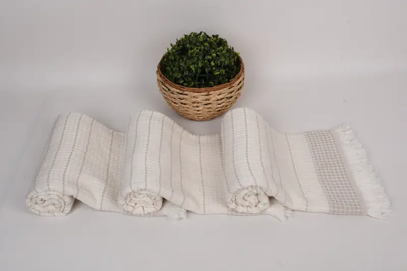Lightweight towel, Bridesmaid Towel, Fouta towel, Personalized Towel Gift, Bridal Party Gifts, Bachelorette Party Favors, 70x40 Cotton Waffle Towel - 8