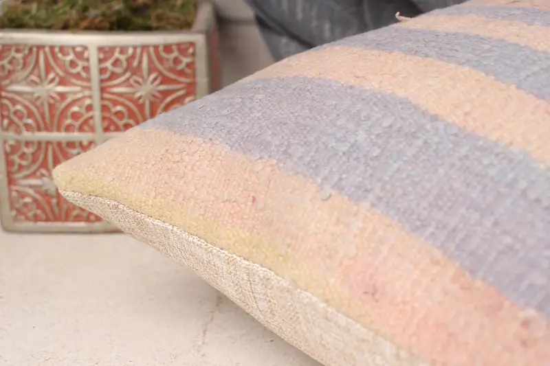 Interior Designer Pillow, Pillow for Couch, Turkish Kilim Pillow, Pillow Sham, Wholesale Pillow Cover, 12x12 Gray Cushion Cover - 7